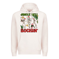 Pale Pink Jingle Bell Rockin' Premium Hoodie - BundleAndBundleShop