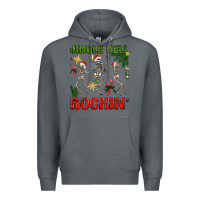 Rock Jingle Bell Rockin' Premium Hoodie - BundleAndBundleShop