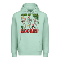 Seafoam Jingle Bell Rockin' Premium Hoodie - BundleAndBundleShop