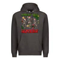 Smoke Jingle Bell Rockin' Premium Hoodie - BundleAndBundleShop