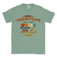Sage Never Underestimate A Nurse Classic Tee - Bettercallsaul