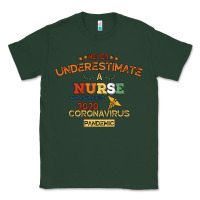 Sports Green Never Underestimate A Nurse Classic Tee - Bettercallsaul
