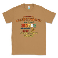 Toasted Coconut Never Underestimate A Nurse Classic Tee - Bettercallsaul