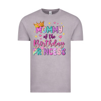 Vintage Zinc mommy of the birthday princess Vintage Tee - NancyCooperArtShop