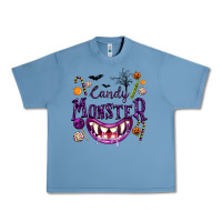 Pebble Blue Candy Monster Urban Heavy Tee - texasbilliewilder