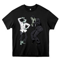 Black pulp frankenstein Heavy Core Tee - tuanDangUi