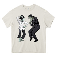 Cream pulp frankenstein Heavy Core Tee - tuanDangUi