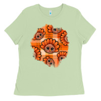 Matcha Thanksgiving Turkey With Tartan Patch Ladies Tee - BundleAndBundleShop