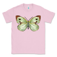 Bubblegum Pink Cabbage Butterfly Classic Tee - LillyAllenDesigns
