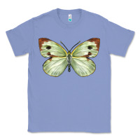 Colony Blue Cabbage Butterfly Classic Tee - LillyAllenDesigns