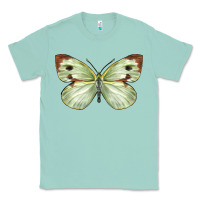 Seafoam Cabbage Butterfly Classic Tee - LillyAllenDesigns