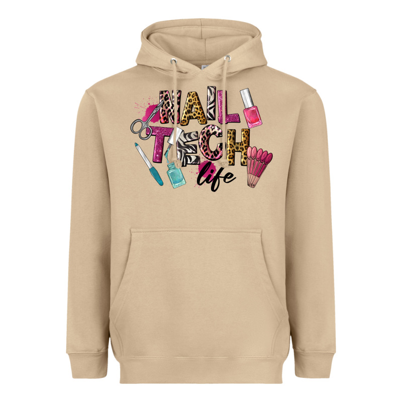 Nail Tech Life Heavyweight Hoodie by LillyAllenDesigns | Teevron