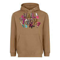 Toasted Coconut Nail Tech Life Heavyweight Hoodie - LillyAllenDesigns