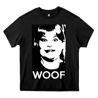Black buzz your girlfriend   woof! Heavy Core Tee - tuanDangUi