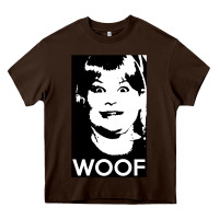 Chocolate Brown buzz your girlfriend   woof! Heavy Core Tee - tuanDangUi