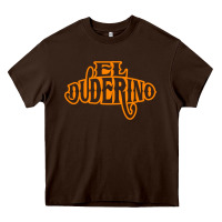 Chocolate Brown el duderino Heavy Core Tee - tuanDangUi