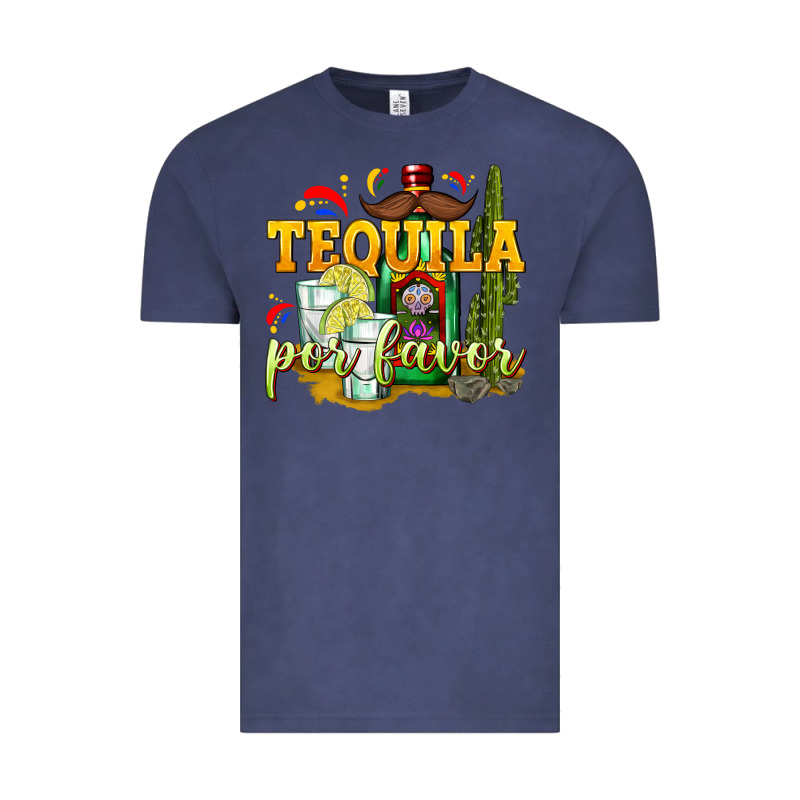 Tequila Por Favor Vintage Tee by texasbilliewilder | Teevron