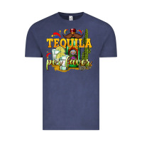 Vintage Denim Tequila Por Favor Vintage Tee - texasbilliewilder