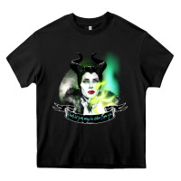 Black maleficent Heavy Core Tee - tuanDangUi