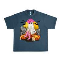 Midnight Navy Halloween Cowgirl Costumes Urban Heavy Tee - texasbilliewilder