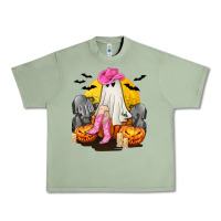 Oil Green Halloween Cowgirl Costumes Urban Heavy Tee - texasbilliewilder