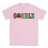 Bubblegum Pink gobble thanksgiving turkey Classic Tee - RanaPortraitStore