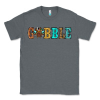 Charcoal Heather gobble thanksgiving turkey Classic Tee - RanaPortraitStore
