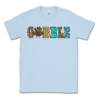 Dusty Blue gobble thanksgiving turkey Classic Tee - RanaPortraitStore