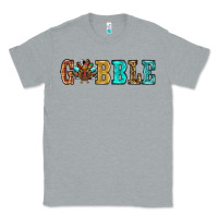 Heather Grey gobble thanksgiving turkey Classic Tee - RanaPortraitStore