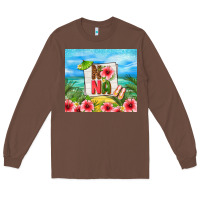 Chestnut summer nana Long Sleeve Tee - TumblerDesignByShophia