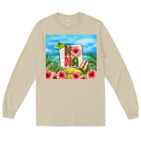 Mushroom summer nana Long Sleeve Tee - TumblerDesignByShophia