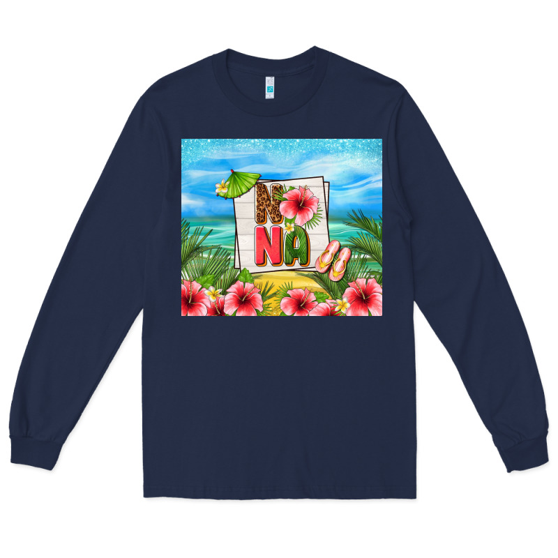 Summer Nana Long Sleeve Tee by TumblerDesignByShophia | Teevron