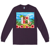 Plum summer nana Long Sleeve Tee - TumblerDesignByShophia