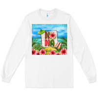 White summer nana Long Sleeve Tee - TumblerDesignByShophia