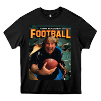 Black john madden football Heavy Core Tee - tuanDangUi