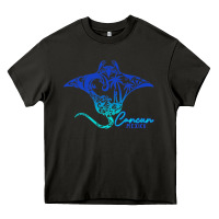 Asphalt Cancun Sea Stingray Mexico Matching Family Vacatio Heavy Core Tee - tuanDangUi