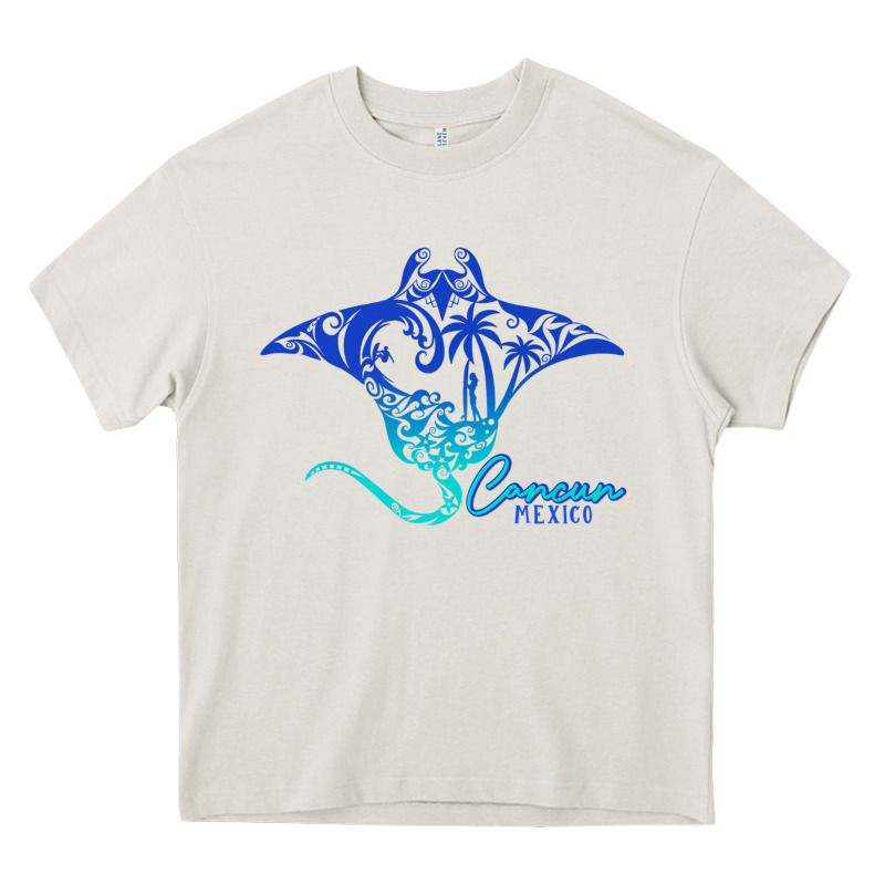 Cancun Sea Stingray Mexico Matching Family Vacatio Heavy Core Tee by tuanDangUi | Teevron