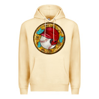 Pina Colada baseball with sunflower round earrings Premium Hoodie - BundleAndBundleShop