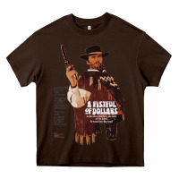 Chocolate Brown a fistful of dollars vintage Heavy Core Tee - tuanDangUi