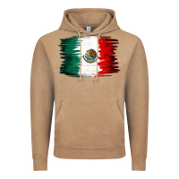 Vintage Coffee Mexican flag Vintage Hoodie - NancyCooperArtShop