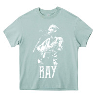 Arona ray lamontagne   white stencil 1 Heavy Core Tee - tuanDangUi