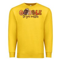 Lemon Gobble Gobble Til You Wobble Premium Sweatshirt - LillyAllenDesigns