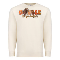 Sandshell Gobble Gobble Til You Wobble Premium Sweatshirt - LillyAllenDesigns