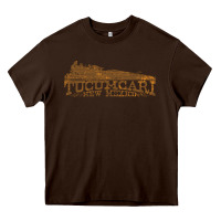Chocolate Brown tucumcari Heavy Core Tee - tuanDangUi