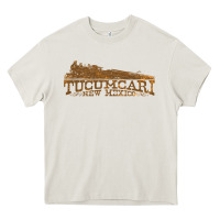 Cream tucumcari Heavy Core Tee - tuanDangUi