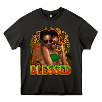 Asphalt black couple blessed Heavy Core Tee - NancyCooperArtShop