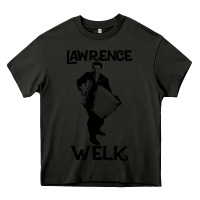 Asphalt lawrence welk   name   the black stencil Heavy Core Tee - tuanDangUi