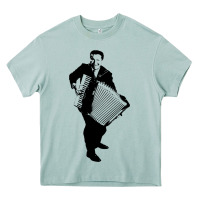 Lawrence Welk   No Name   The Black Stencil Heavy Core Tee | Teevron