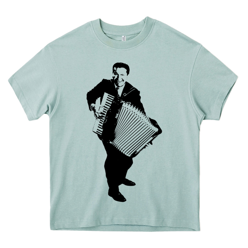Lawrence Welk   No Name   The Black Stencil Heavy Core Tee by tuanDangUi | Teevron