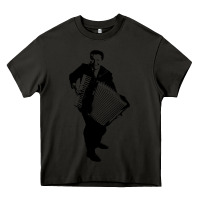 Asphalt lawrence welk   no name   the black stencil Heavy Core Tee - tuanDangUi